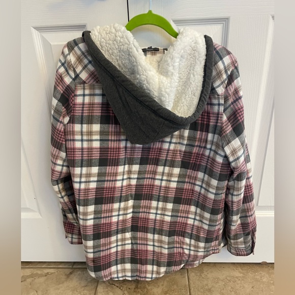 TATTOO Sherpa lined plaid jacket - Picture 2 of 4